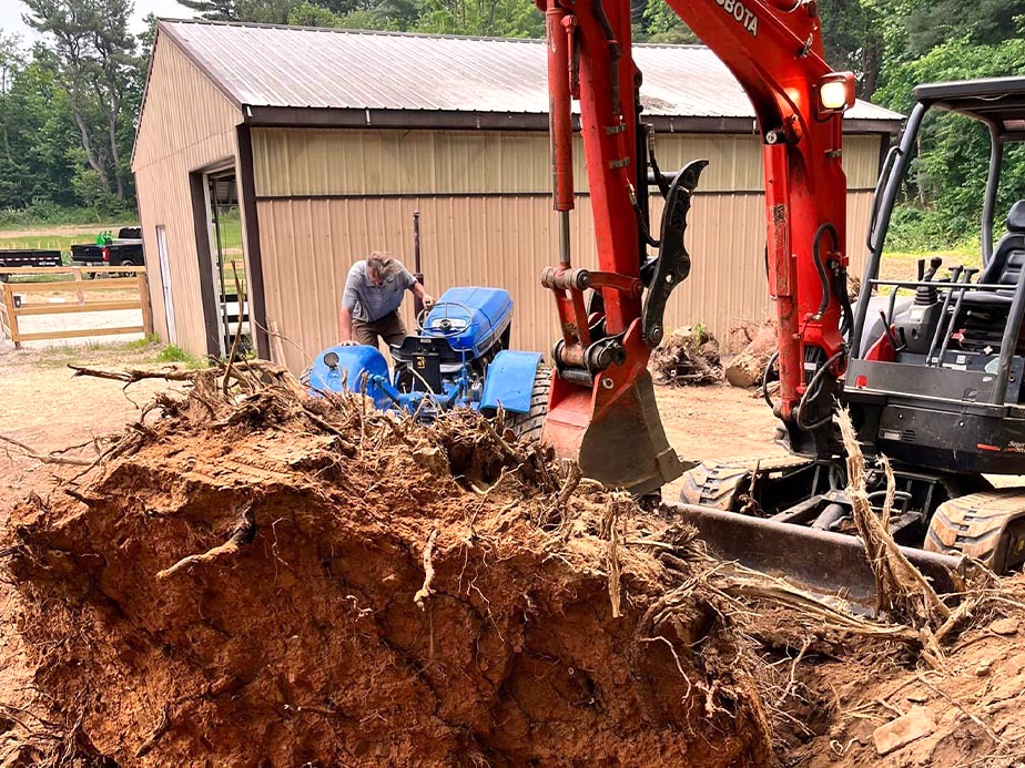 Land clearing services in and around York PA