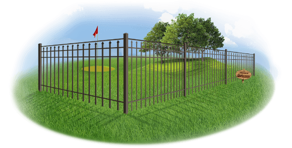 Aluminum Decorative Fencing in Lancaster County Pennsylvania