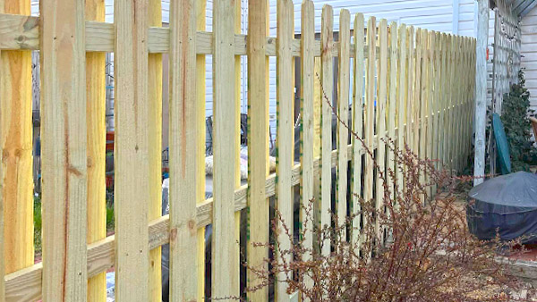 Lancaster County PA wood fence