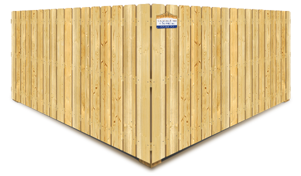 Stockade Privacy Wood Fenc in Lancaster County, Pennsylvania
