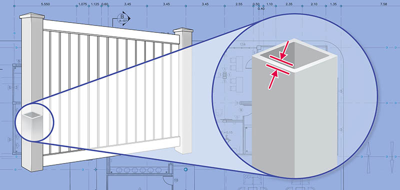 Experienced vinyl fence contractor in York PA