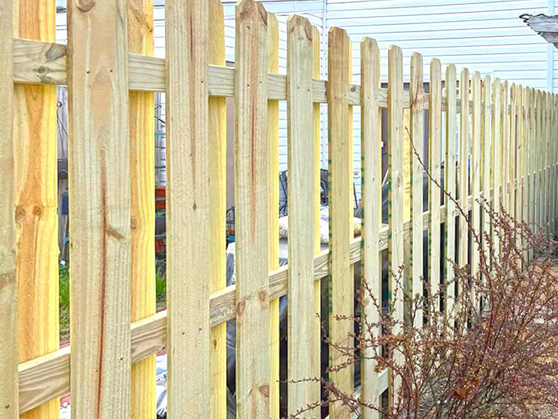 Semi-Privacy Wood Fencing - York PA