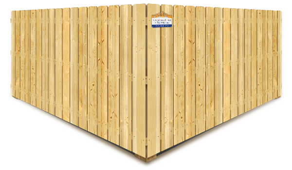 Wood Stockade Style Fence - Lancaster County PA