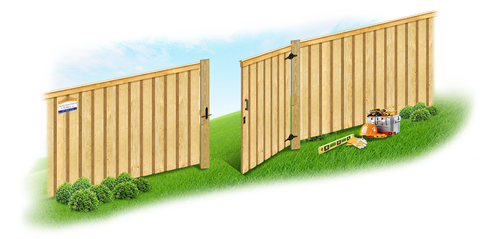 fences installed on steep hills - York PA