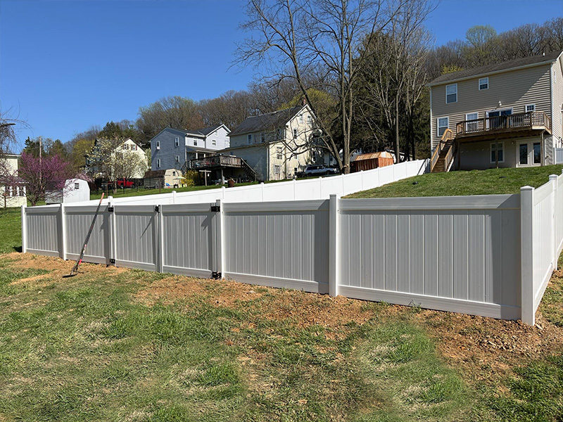 Baltimore County Maryland vinyl privacy fencing