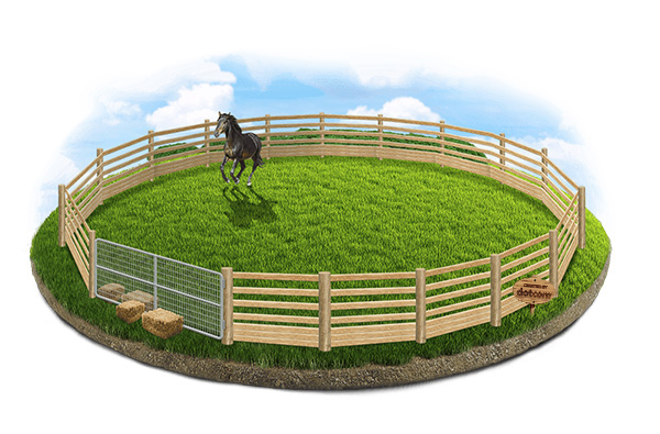 Horse fence Lancaster County Pennsylvania