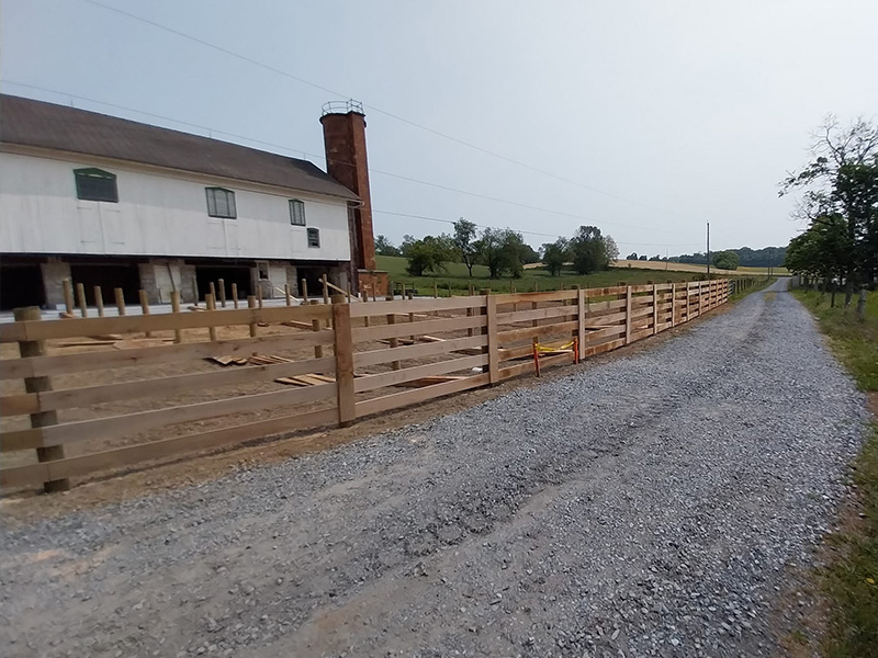 wood fence Millersville Pennsylvania